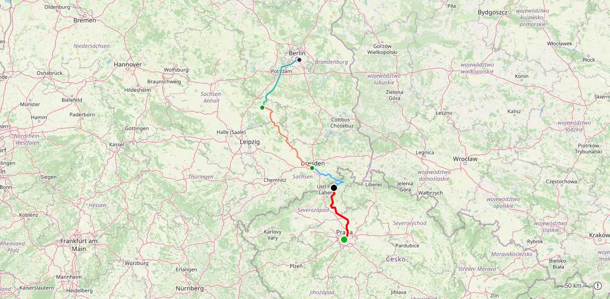Route map