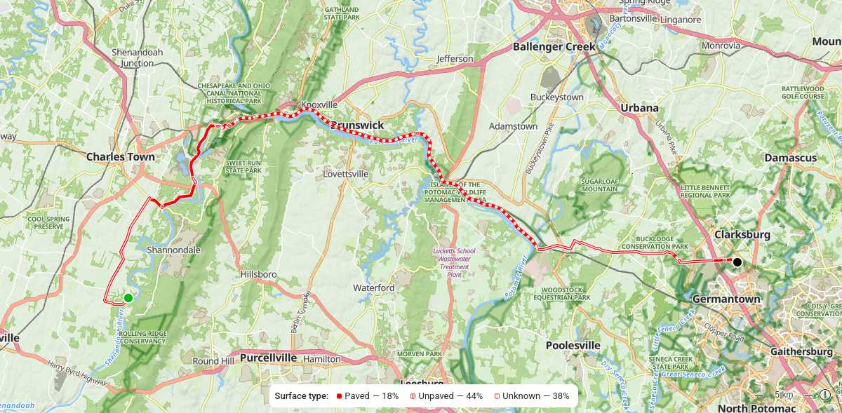 Route map