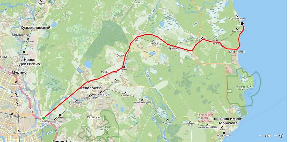 Route map