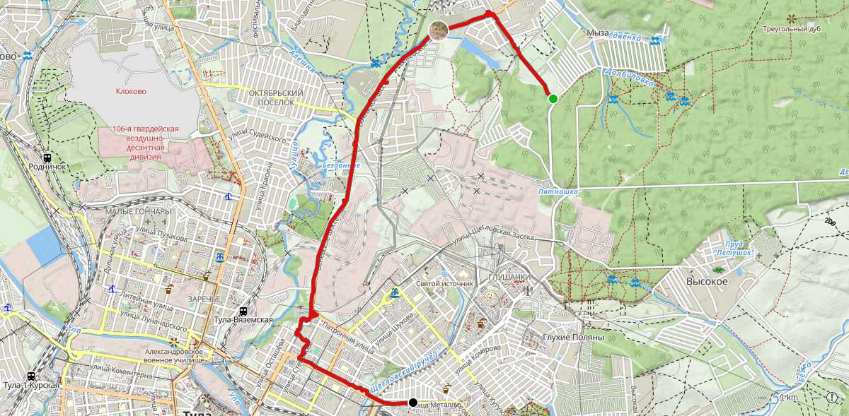 Route map