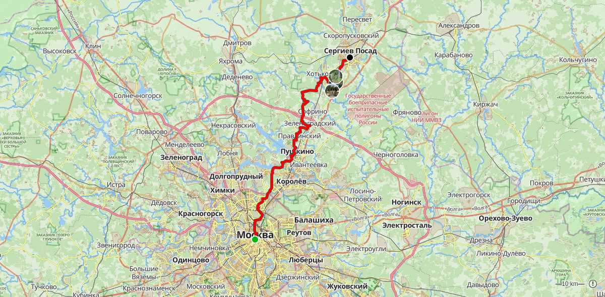 Route map
