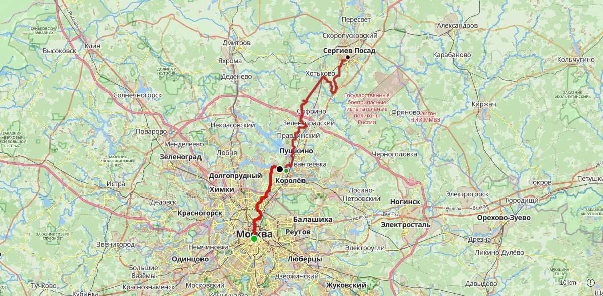 Route map