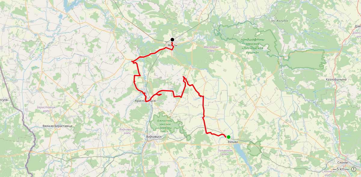 Route map