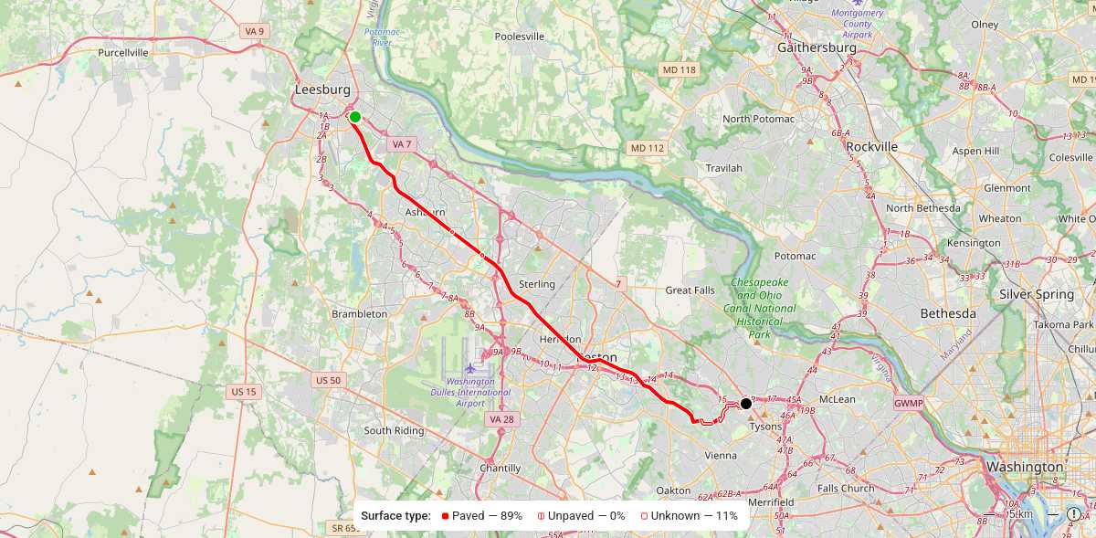 Route map