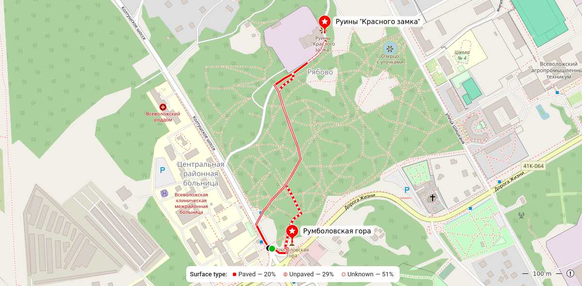 Карта маршрута