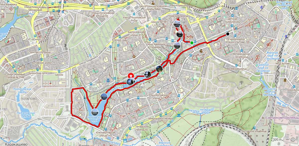 Route map