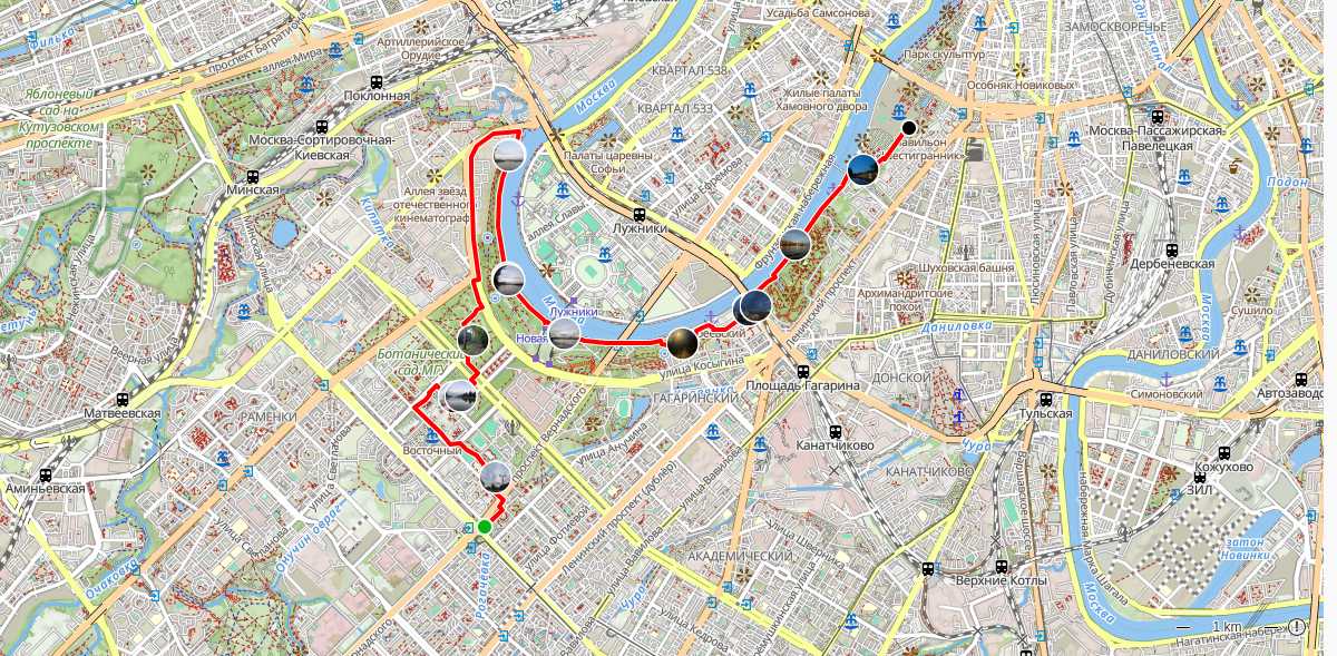 Route map