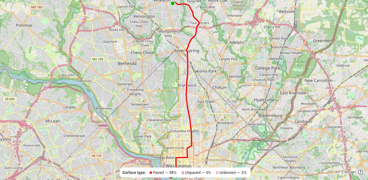 Route map