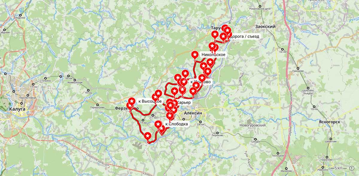 Route map