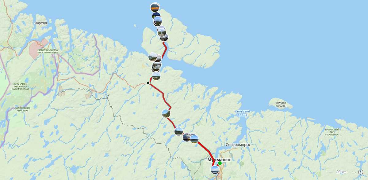 Route map