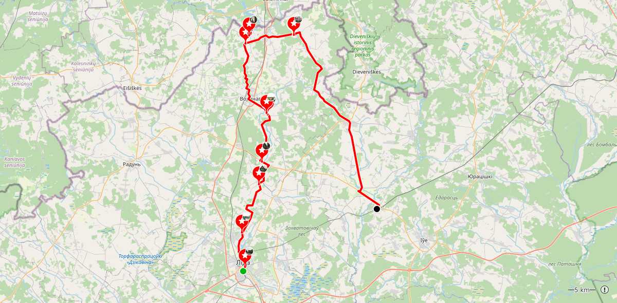 Route map