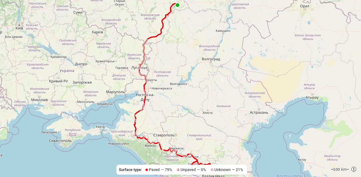 Route map