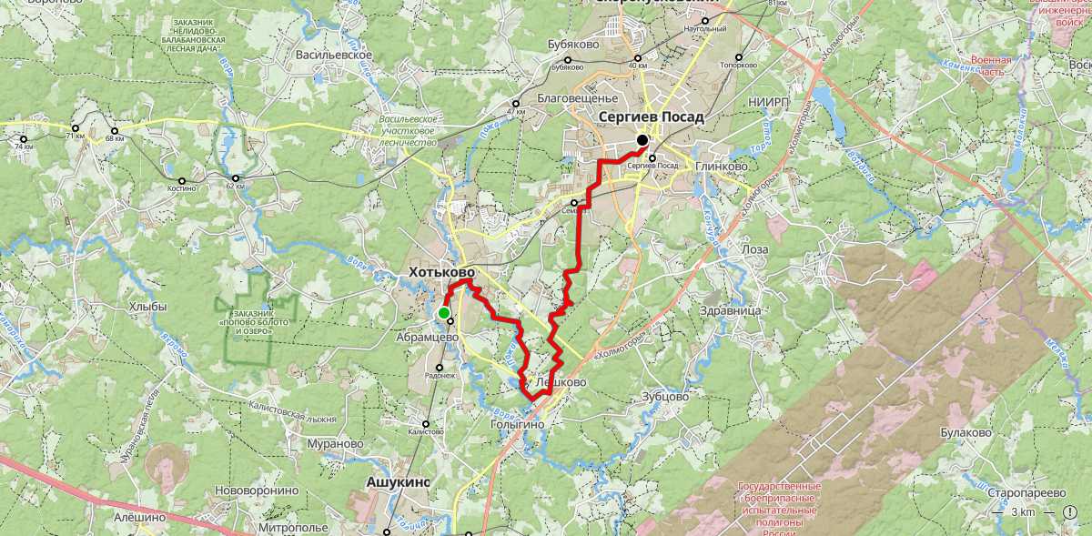 Route map