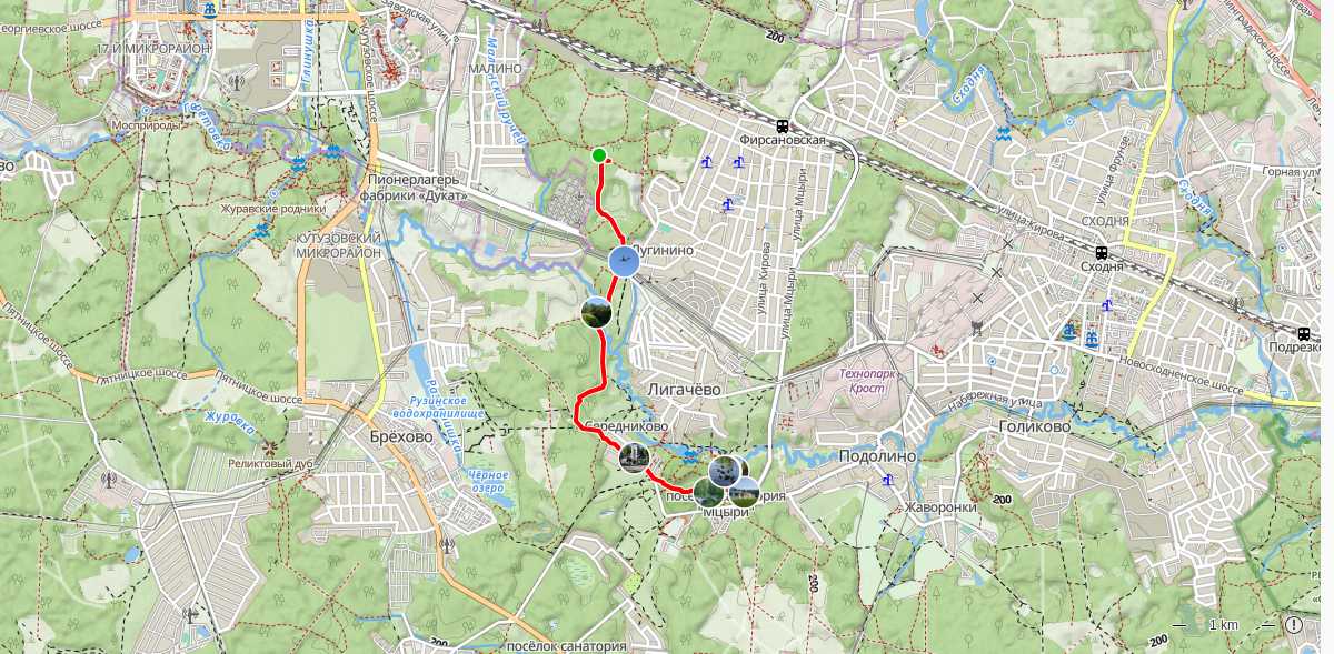 Route map