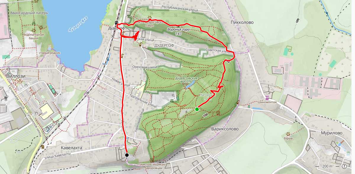 Route map