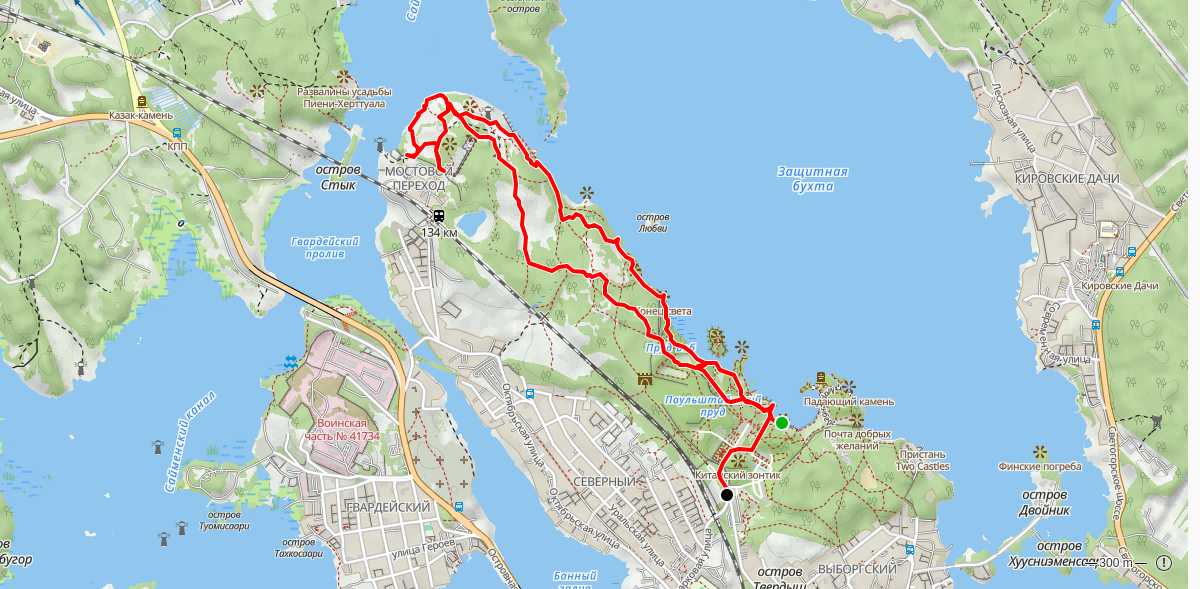 Route map