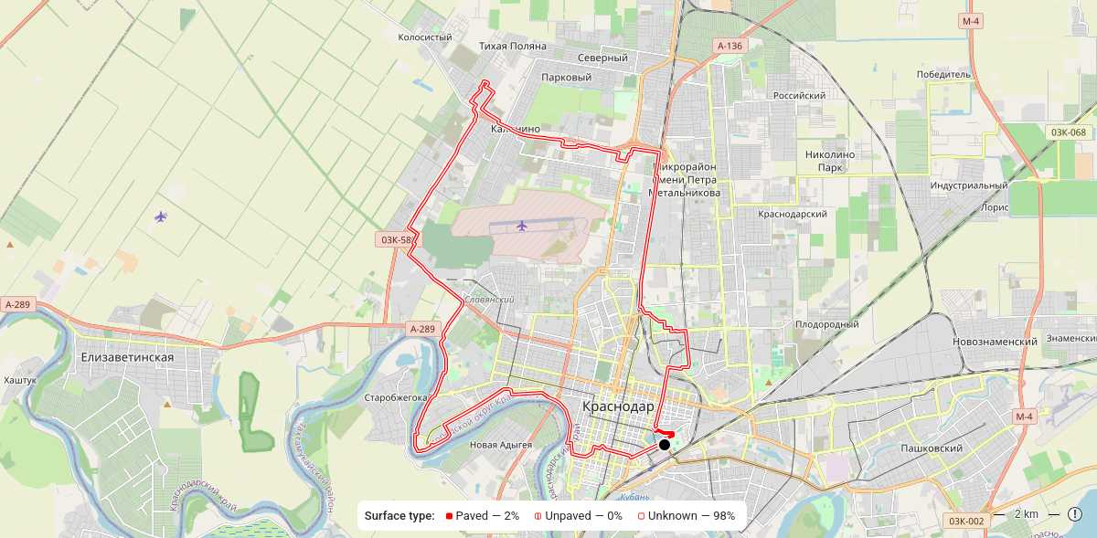 Карта маршрута