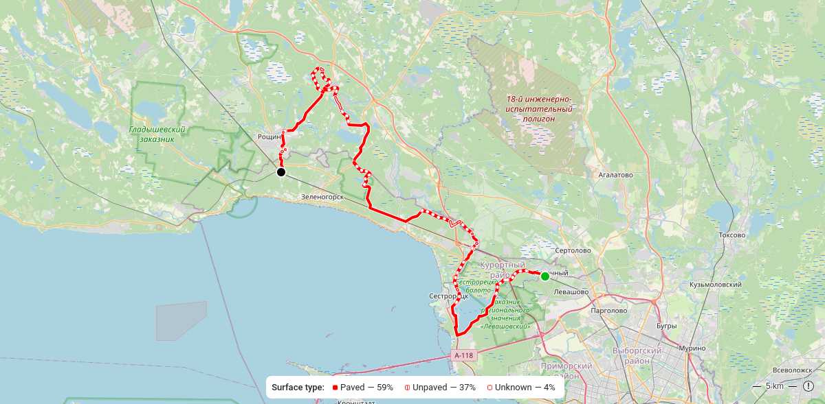 Карта маршрута