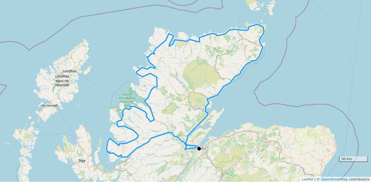 Route map