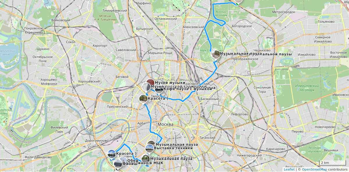 Route map