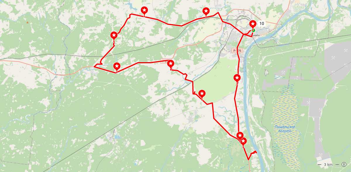 Карта маршрута