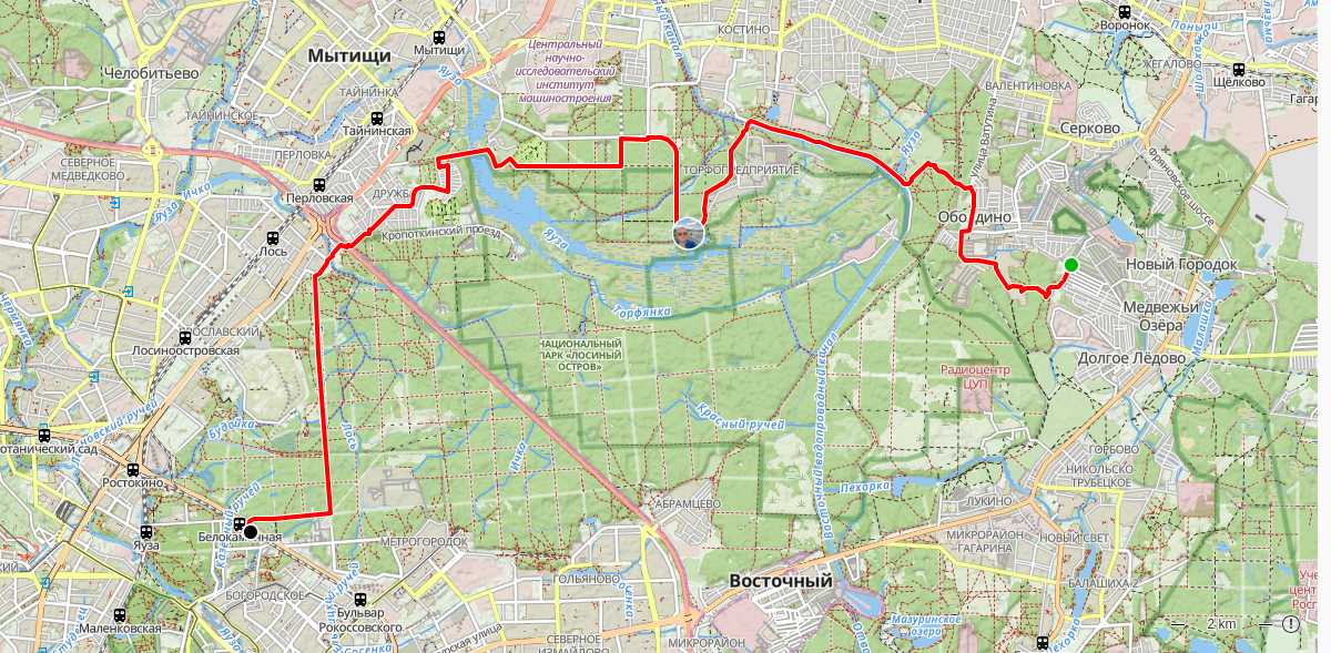 Route map
