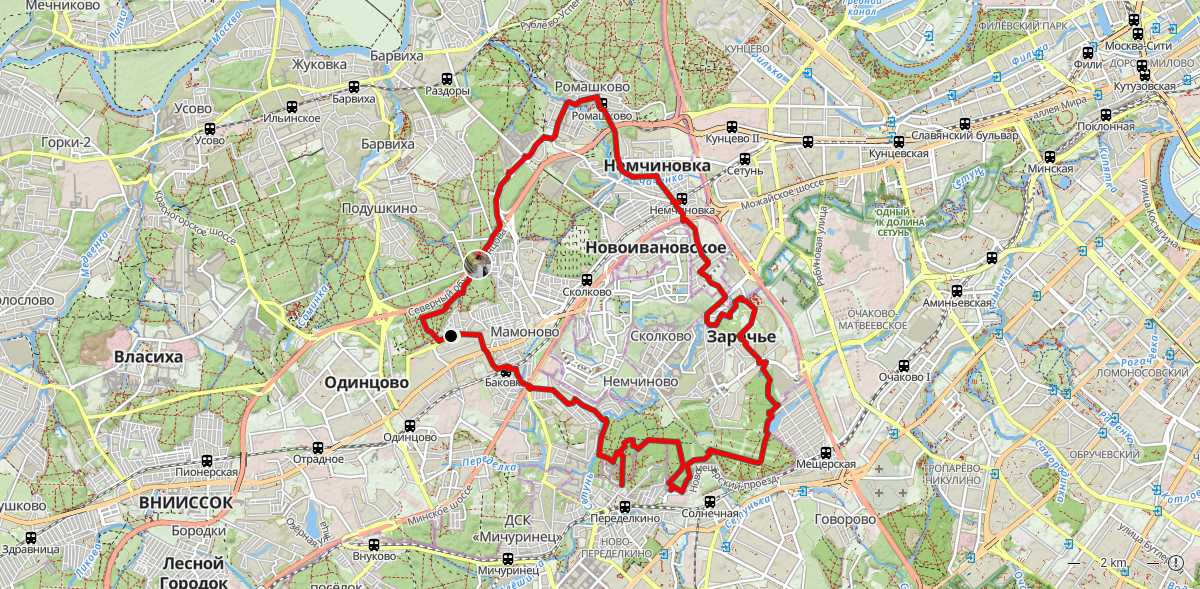 Карта маршрута