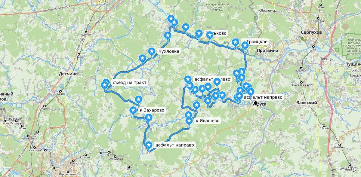 Route map