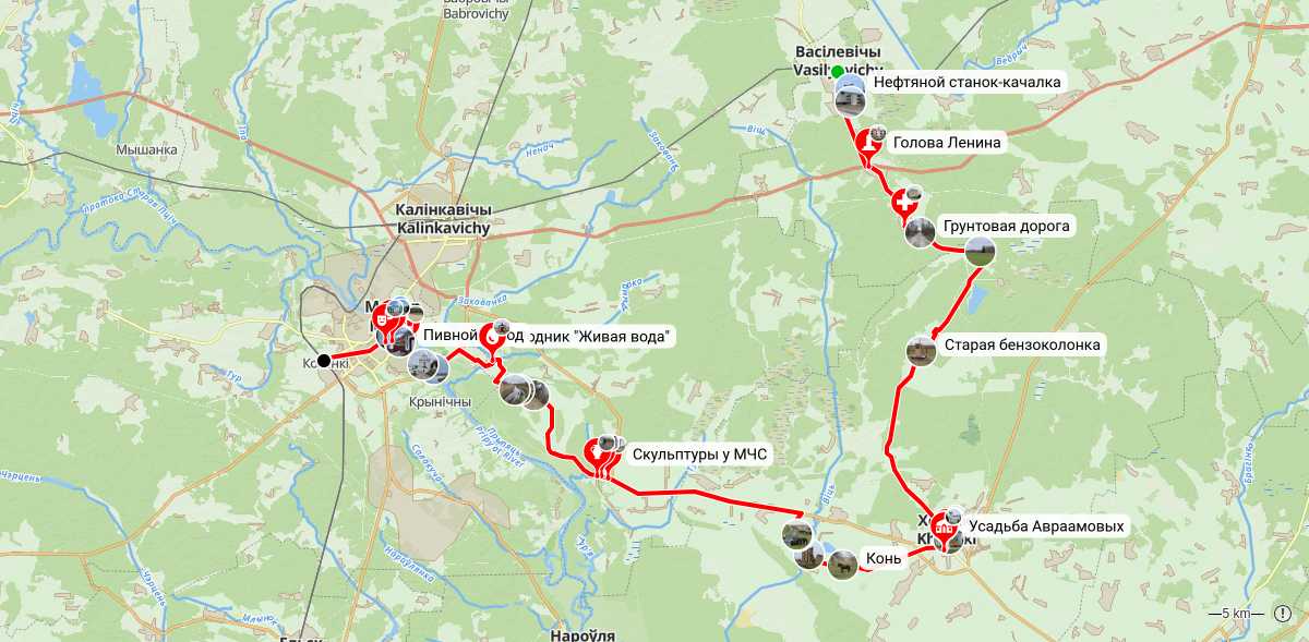 Route map