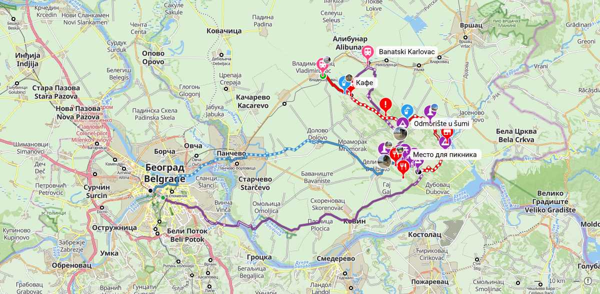 Route map