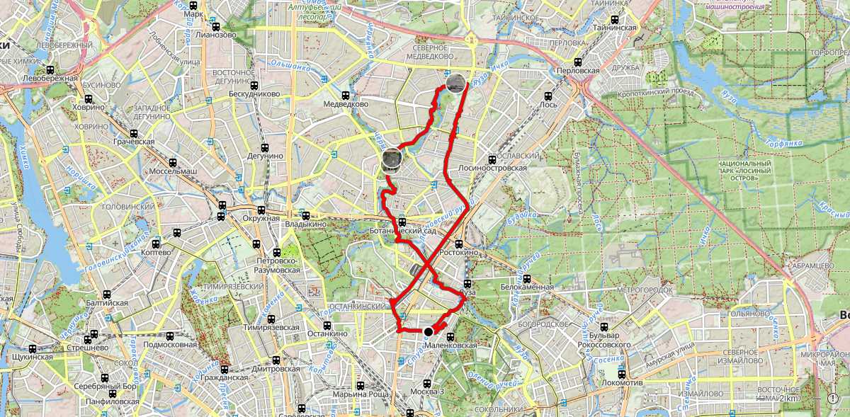 Route map