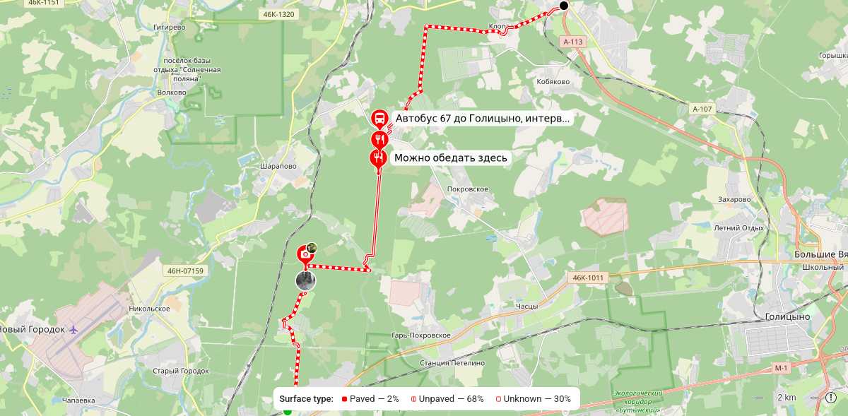 Route map