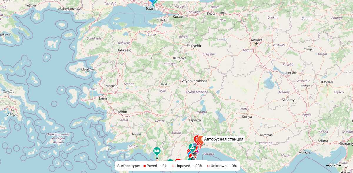 Route map