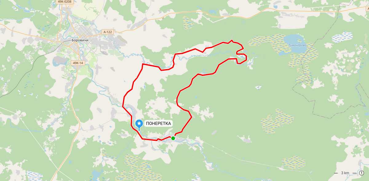 Карта маршрута