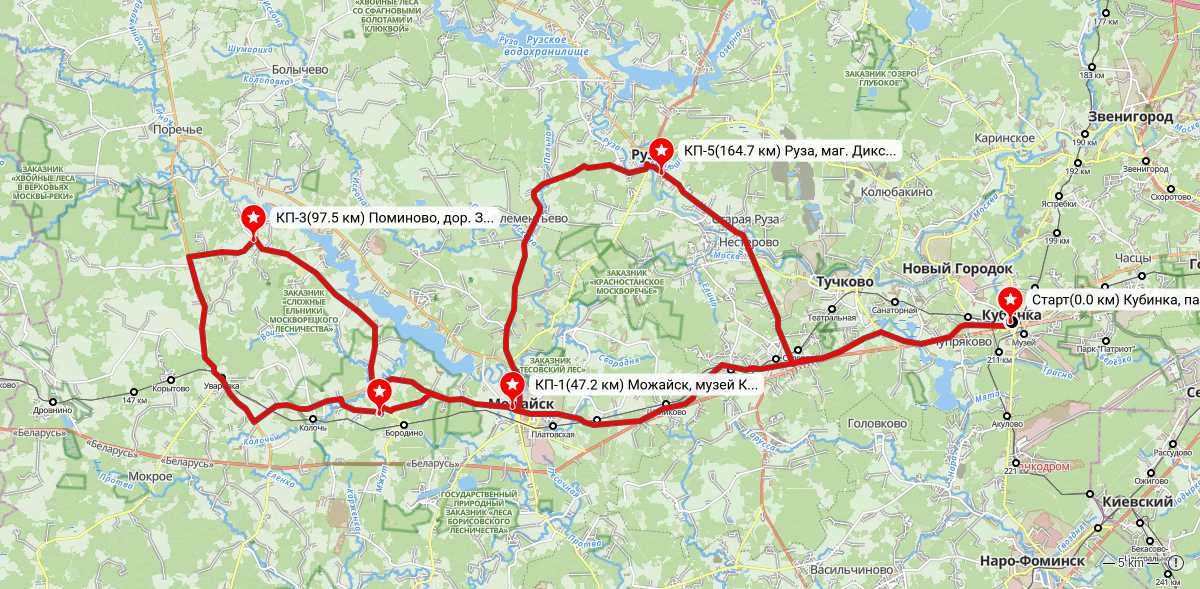Route map