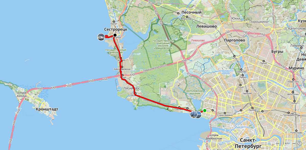 Route map