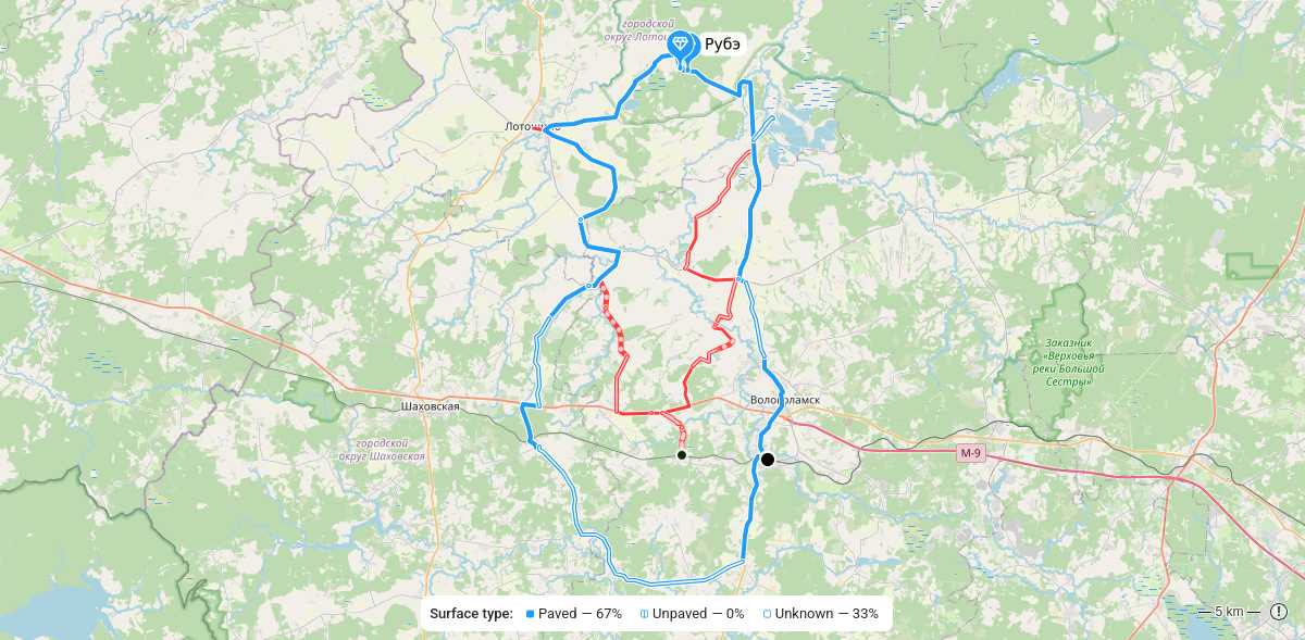Карта маршрута