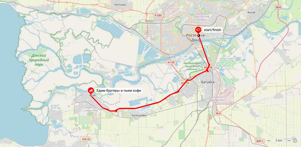 Route map
