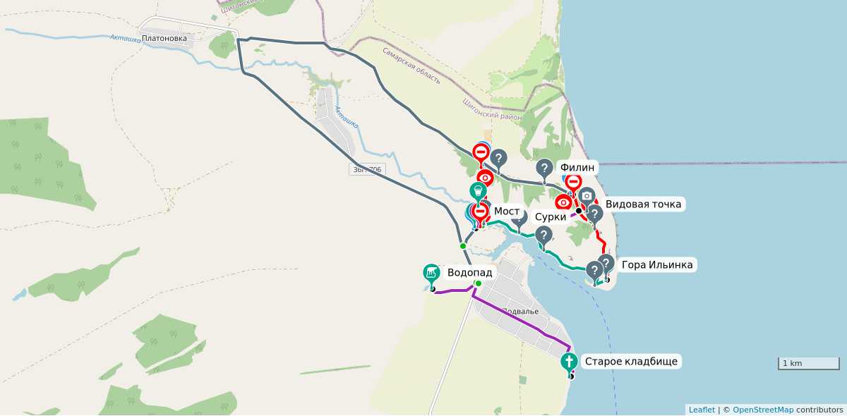 Route map