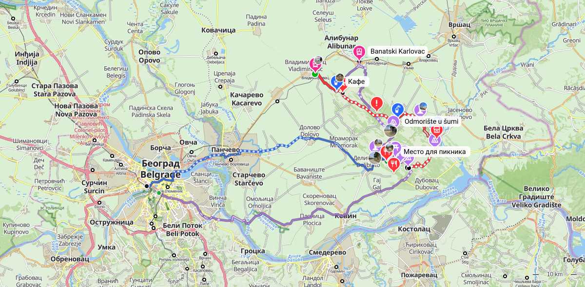 Route map