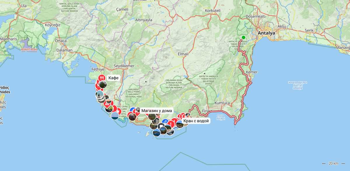 Route map