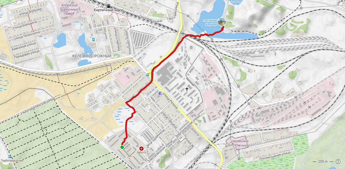 Route map