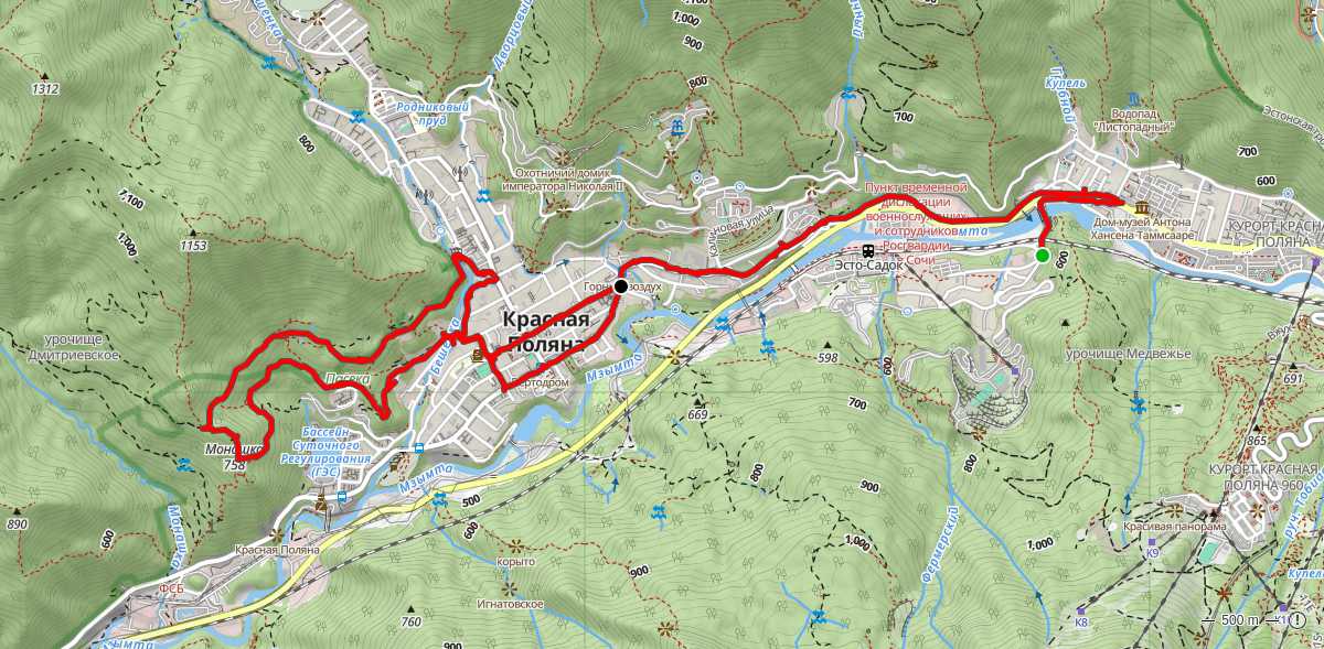 Route map