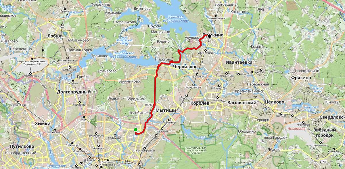 Route map